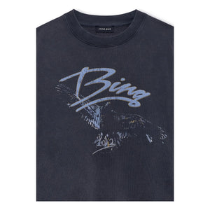 Anine Bing - Spencer-Sweatshirt | Washed Black