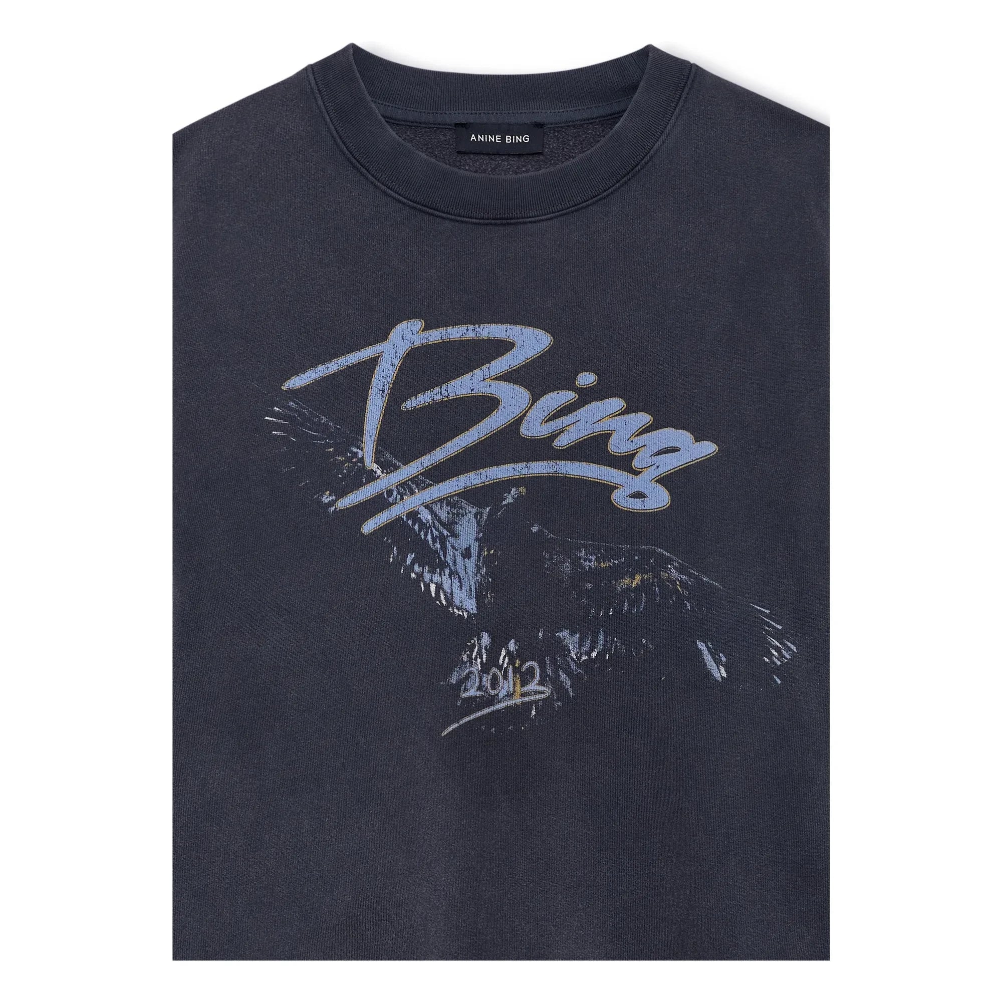 Anine Bing - Spencer-Sweatshirt | Washed Black