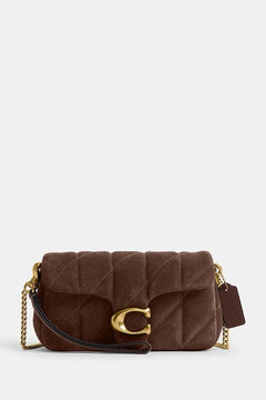 Coach Damen Leder-Crossbody-Tasche Tabby Chain Crossbody 19