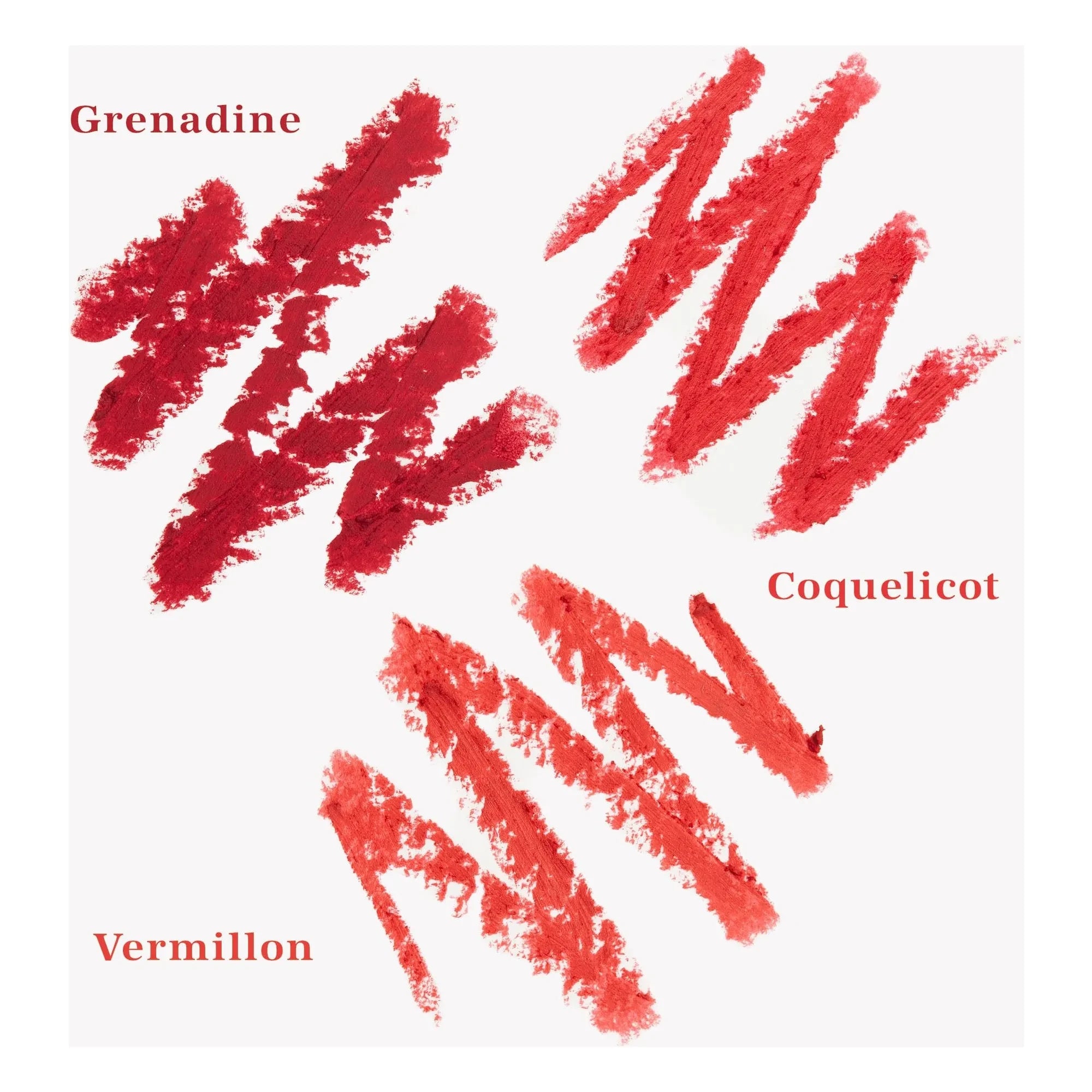 YOLAINE - Lippenstifte - Die Roten - 3er-Set