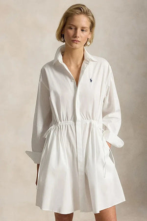 Polo Ralph Lauren pamuklu gömlek elbise MW CTN PW-WVN-DRESSES