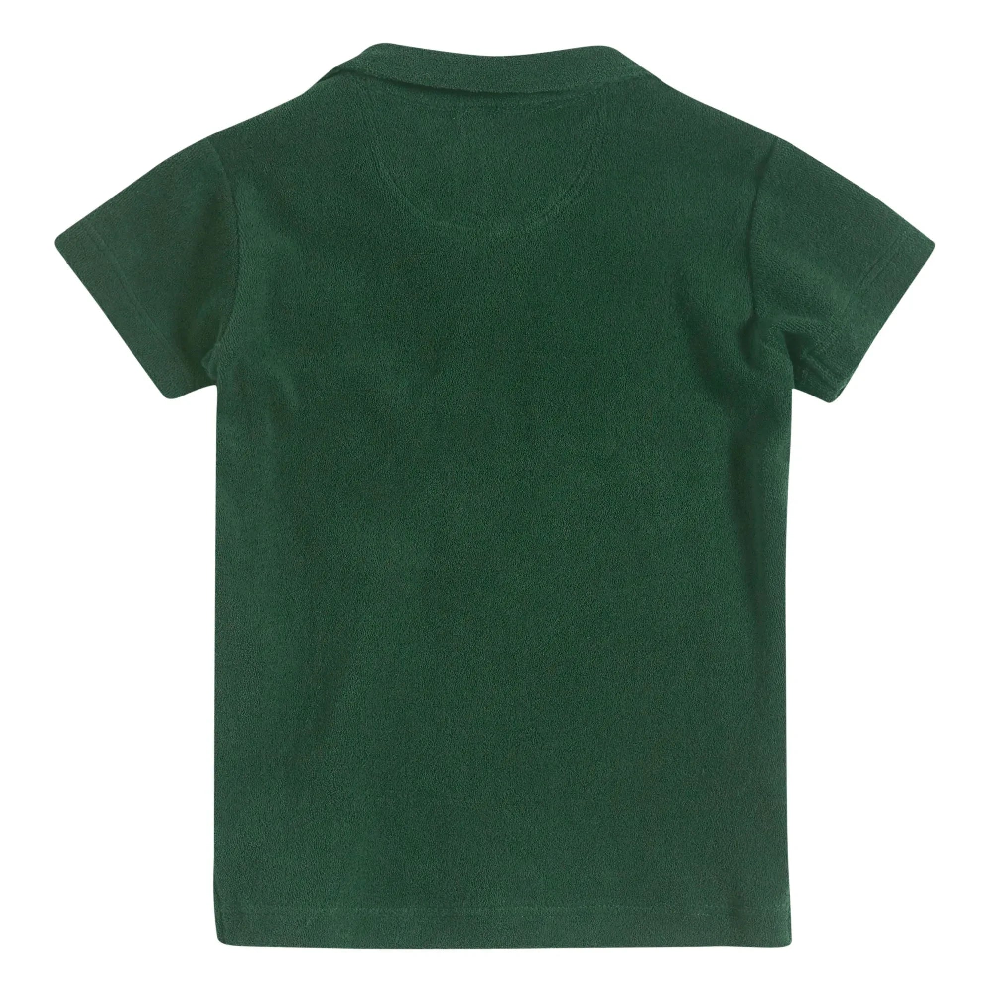 OAS - Frottee-Poloshirt | Chromgrün