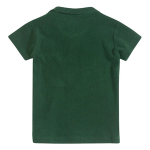 OAS - Frottee-Poloshirt | Chromgrün