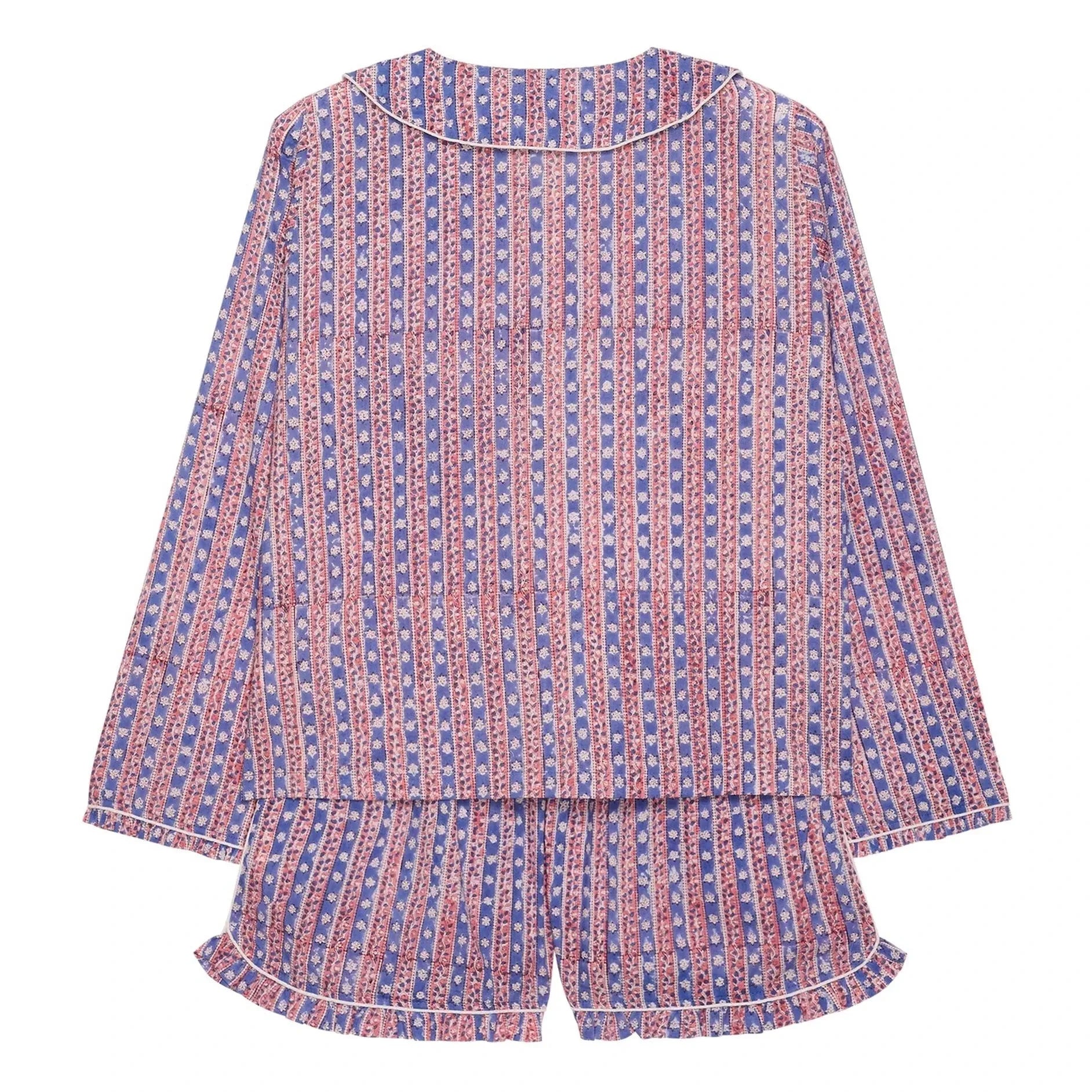 SISSEL EDELBO - Nuvena Çizgili Pijama | Mavi