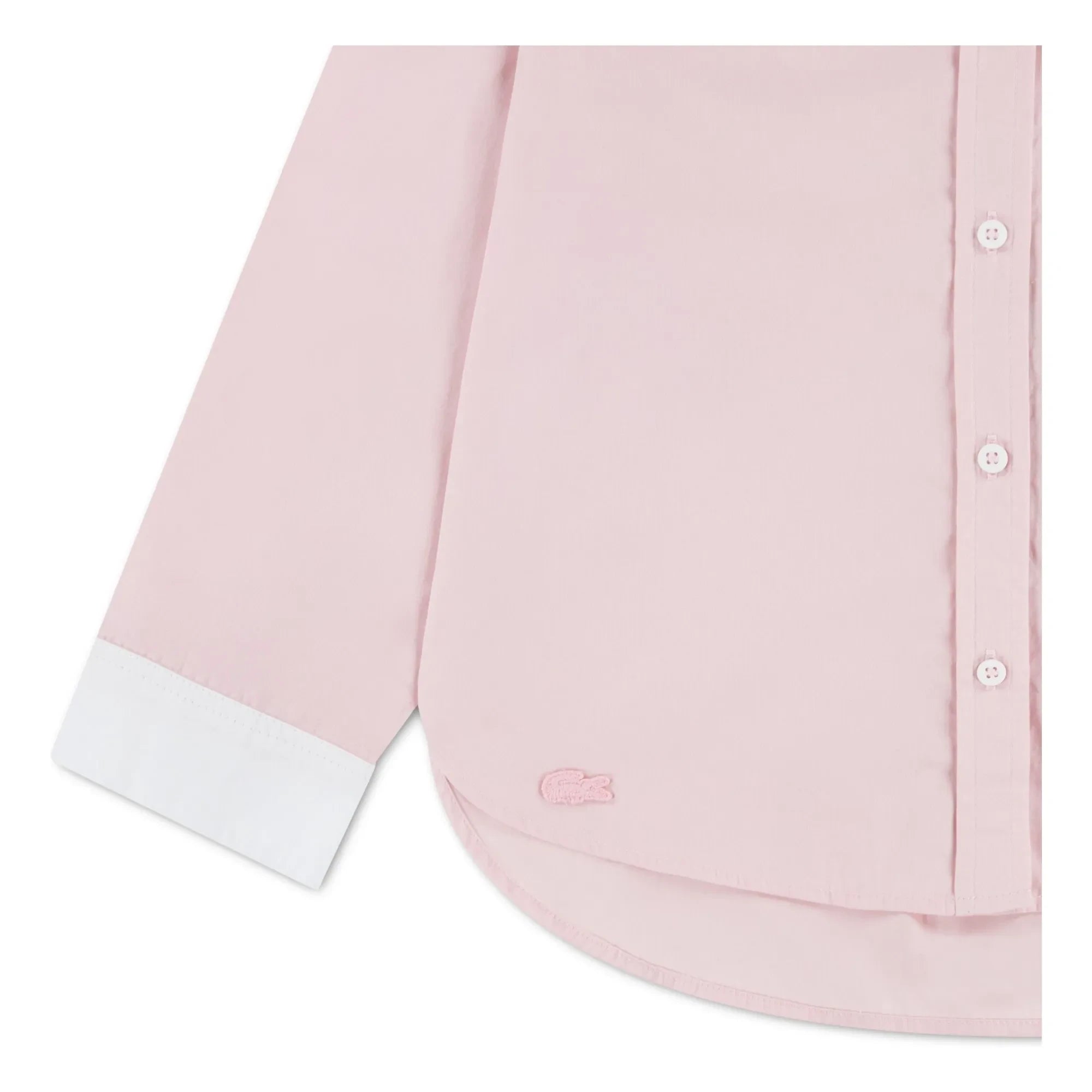 Lacoste - Hemd L Bio-Baumwolle | Hellrosa