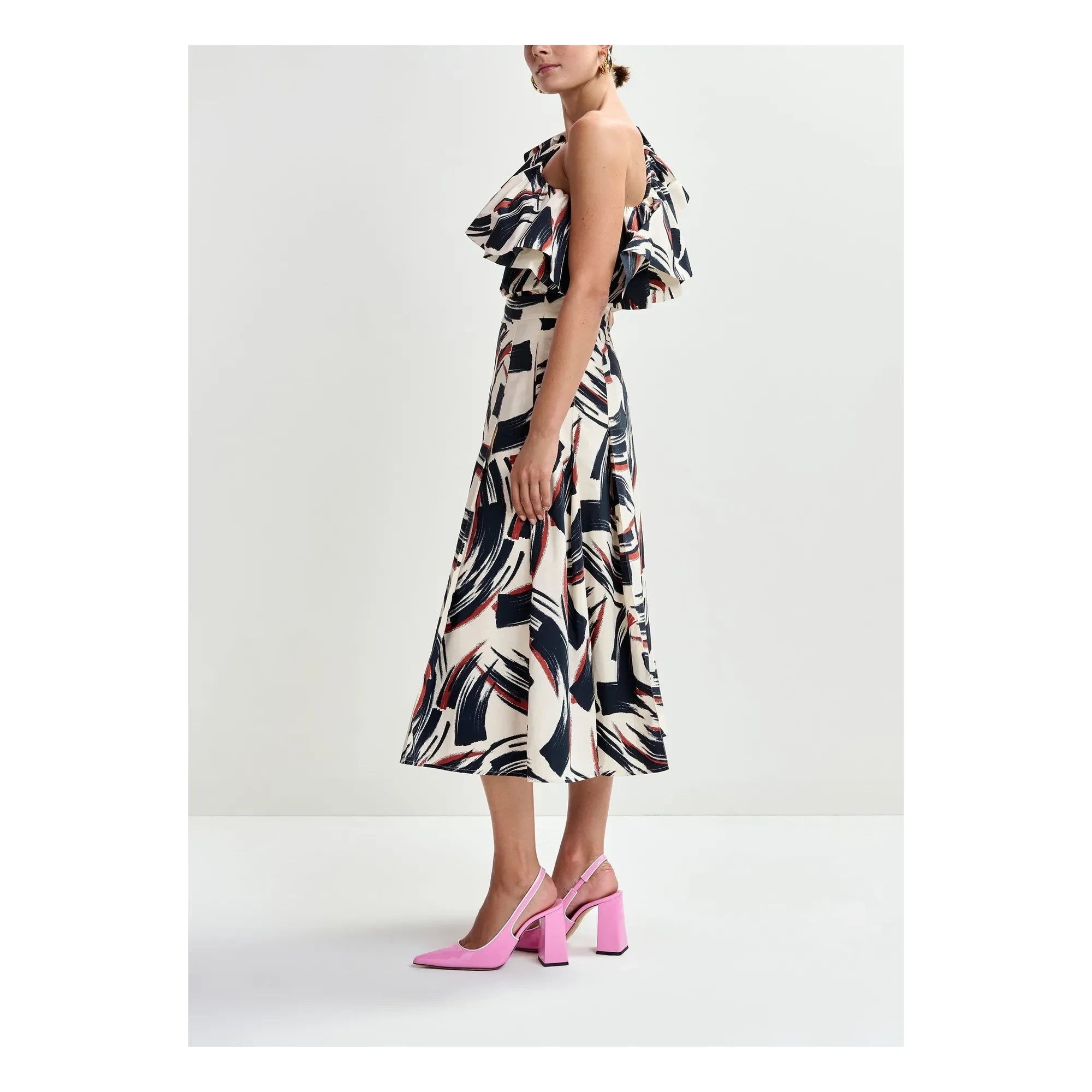 Essentiel Antwerp - Jillian Asymmetrisches Oberteil | Dunkelrot