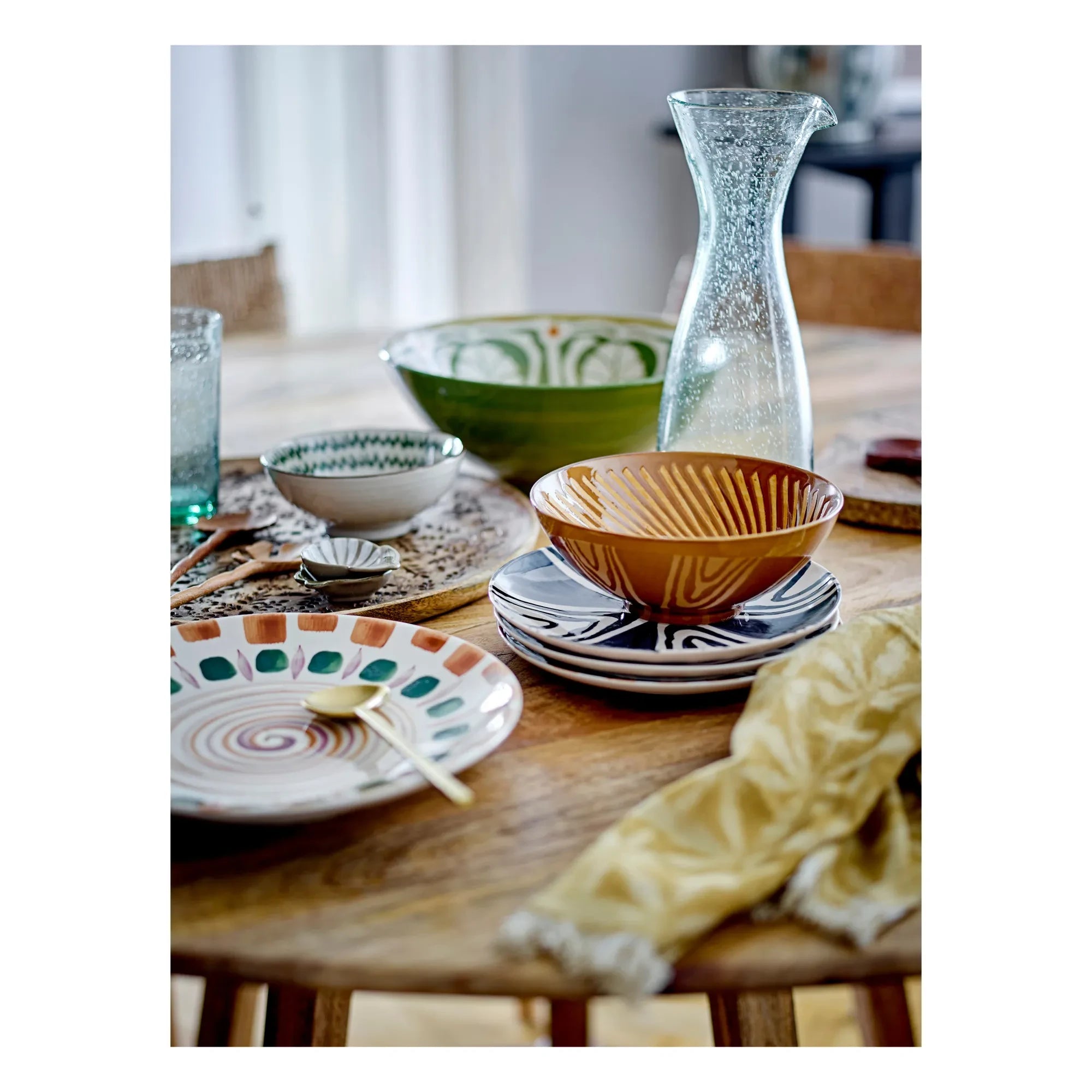 Bloomingville - Shama Teller | Blau