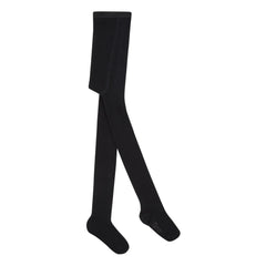 Bonpoint - Gerippte Strumpfhose | Schwarz