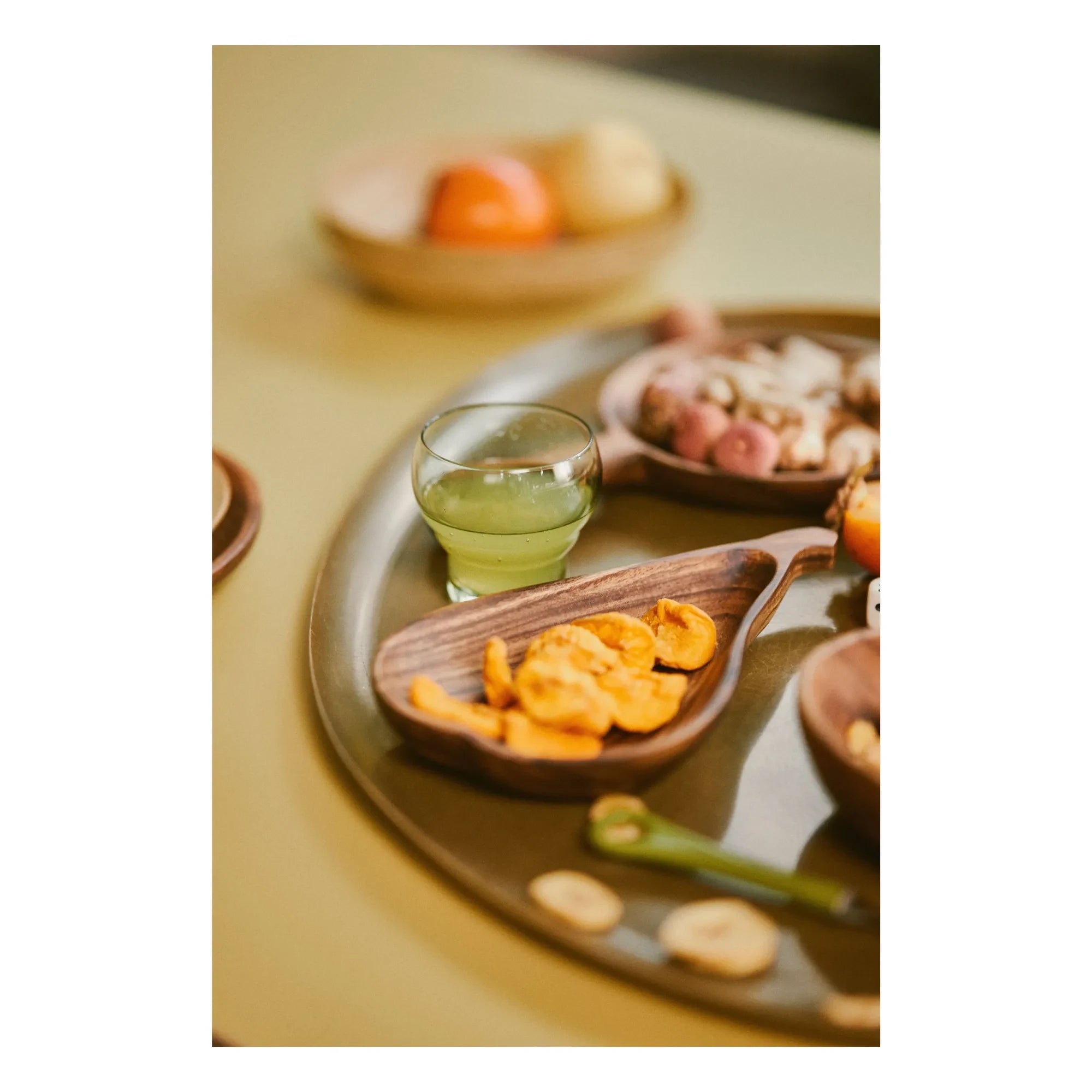 HKliving - Akazienholz-Birnenteller