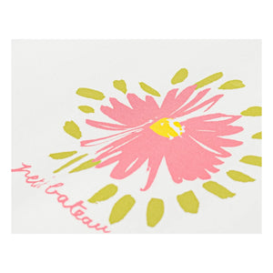 Petit Bateau - T-Shirt aus Bio-Baumwolle Fleur | Weiß
