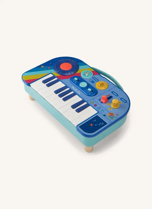 Moulin Roty - Synthesizer Klavier - Puce &amp; Pilou | Blau