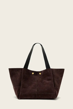 AllSaints kadın süet alışveriş çantası ROSALIE