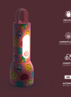 MOB - Glowy Laterne - MOB x Smiley World | Rosa