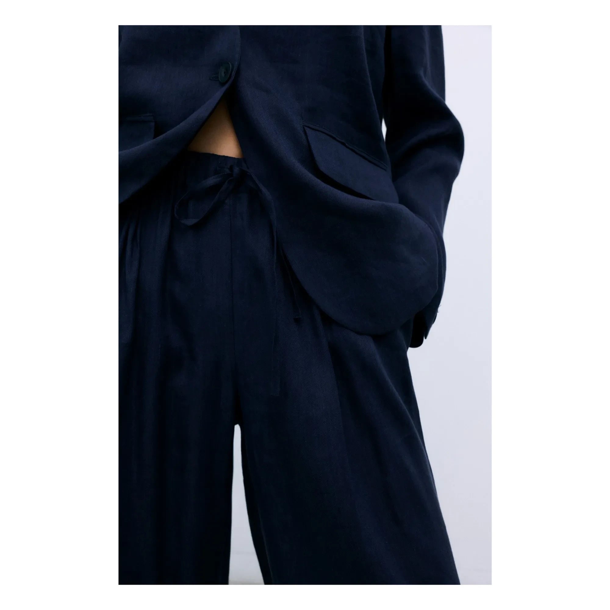 the new society - Melissa Denim Hose | Schwarz
