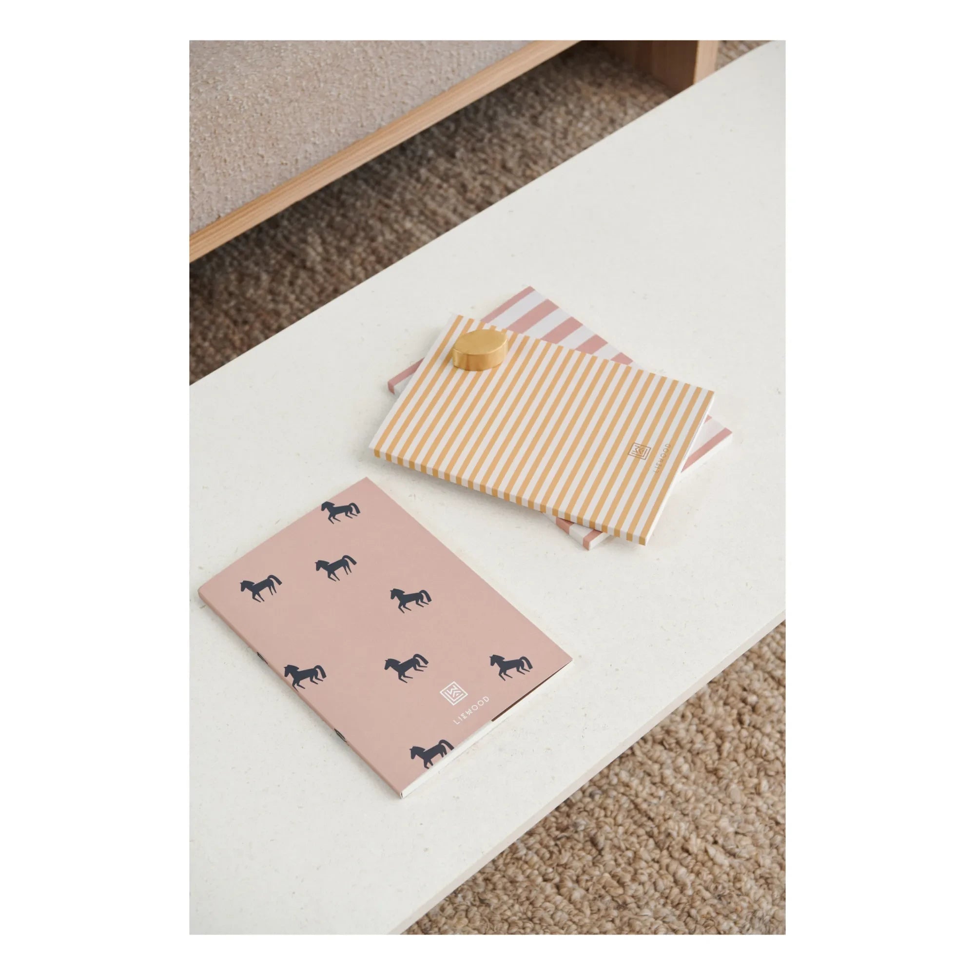 Liewood - A4 Notizbuch Jae | Liniert Tuscany Rose/Sandy