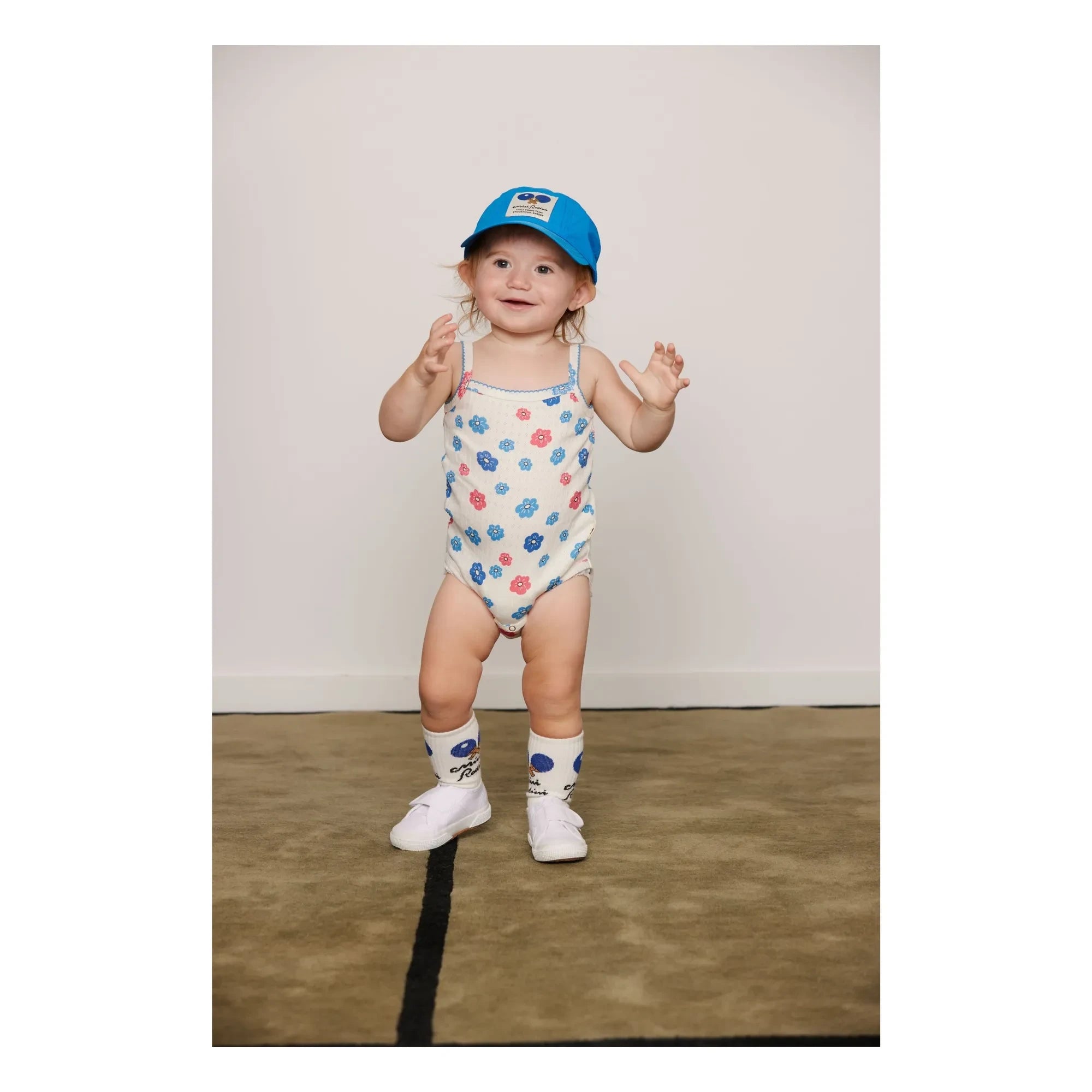 Mini Rodini - 3er Pack Bio-Baumwollsocken „Ping Pong“ | Ecru