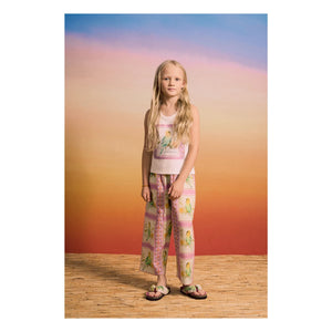 Maison Mangostan – Birds Patchwork Hose | Rosa