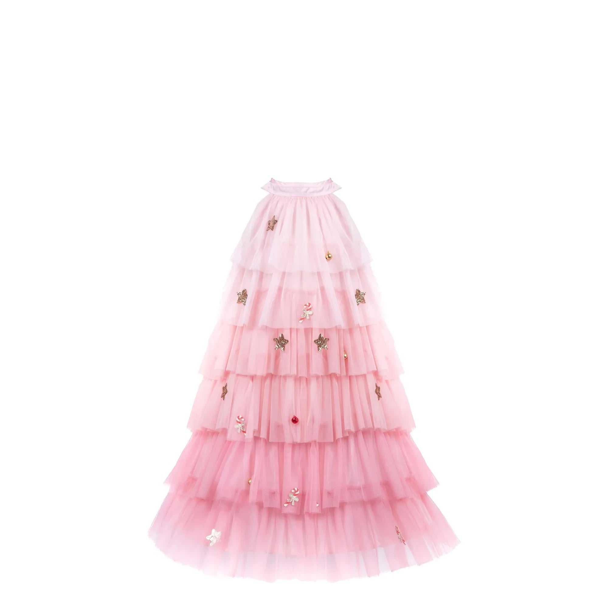 Great Pretenders – Weihnachtsbaumkleid mit Stirnband | Rosa