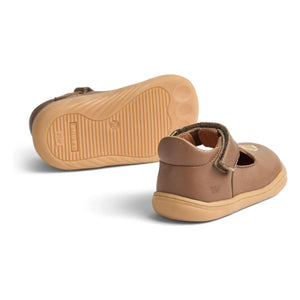 Weizen - Mary Jane Sandalette Sinne Lemons Leder | Braun