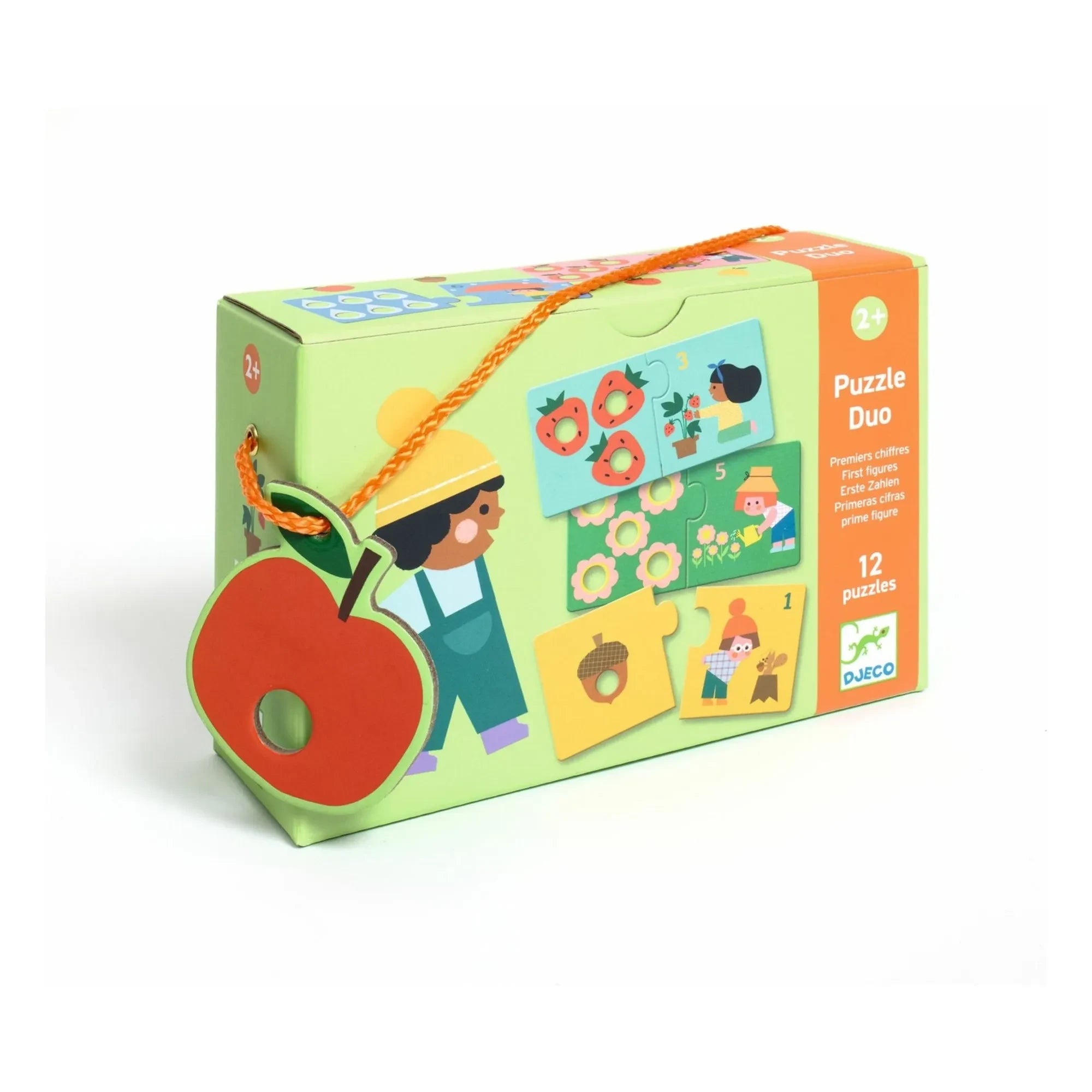 Djeco - Erste Zahlen Duo Puzzle