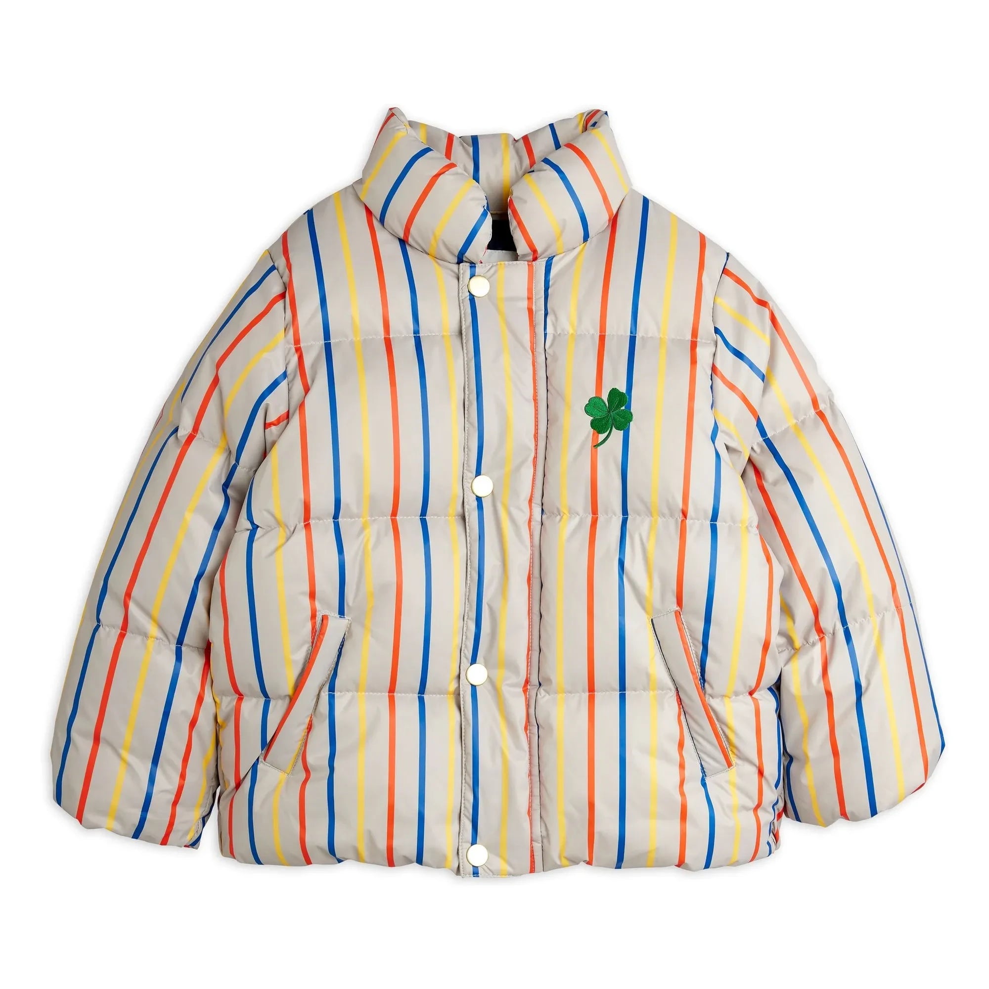 Mini Rodini - Clover Gesteppte Jacke | Ecru