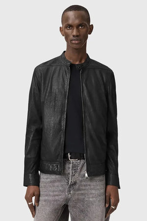 AllSaints Erkek Deri COLT Ceket
