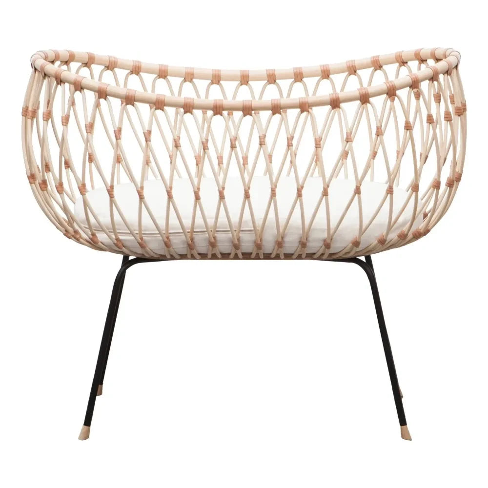 Bermbach Handcrafted - Emil Handgewebte Weidenwiege - 70 x 50 cm