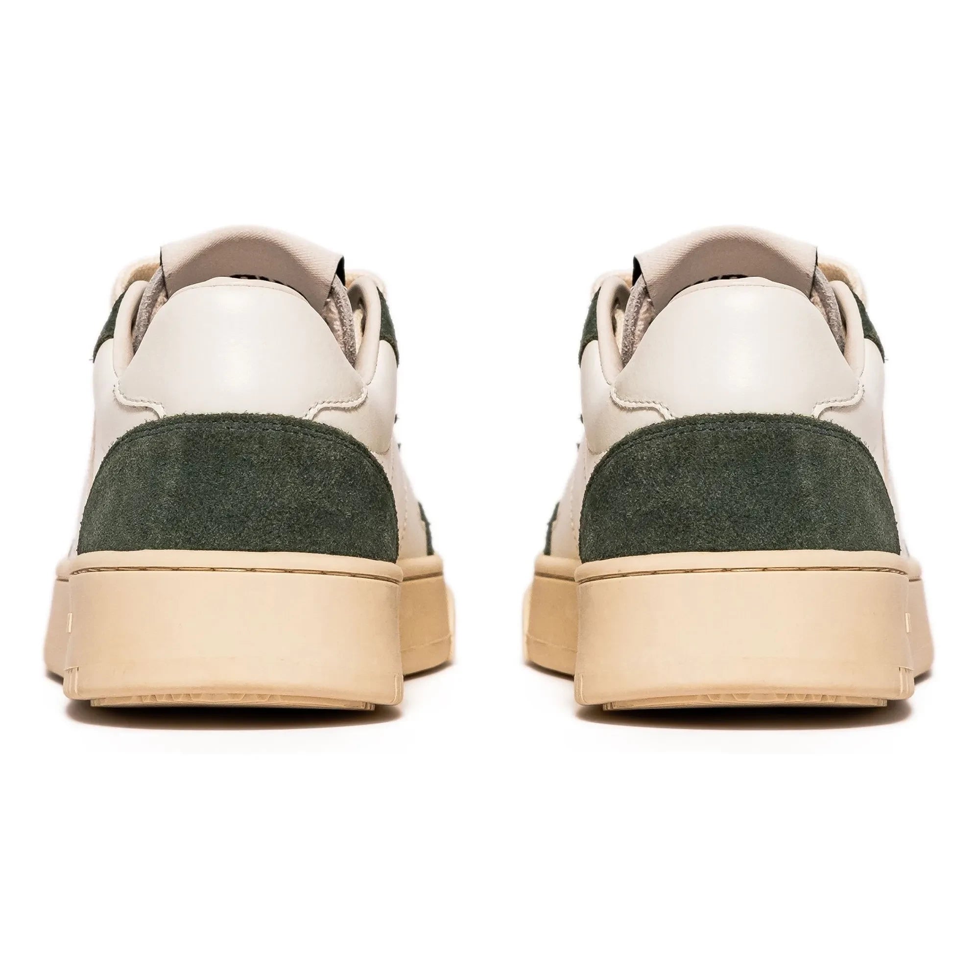 Bob Wolf - Legacy '76 Leder- und Wildleder-Sneaker | Dunkelgrün