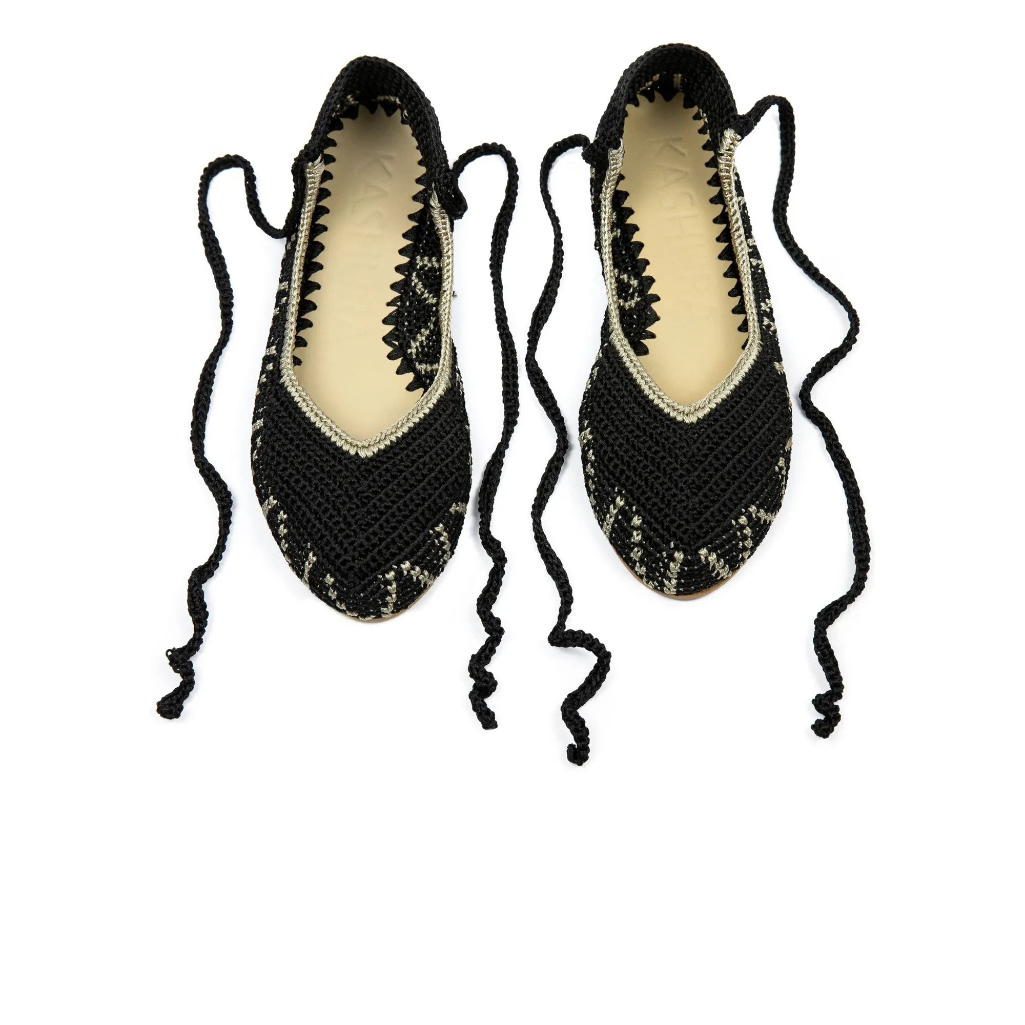 Kashura - Ballerina-Absatz Pepper Schwarz | Schwarz