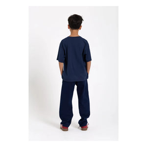 Smallable Kid - Nils Bio-Baumwoll T-Shirt | Waschblau