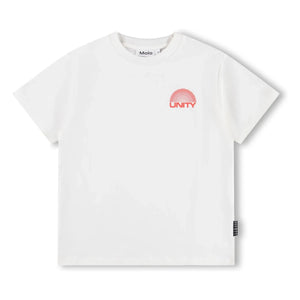 Molo - Riley Unity T-Shirt aus Bio-Baumwolle | Weiß