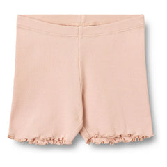 Wheat - Sine Gerippte Bio-Baumwoll Shorts | Hellrosa