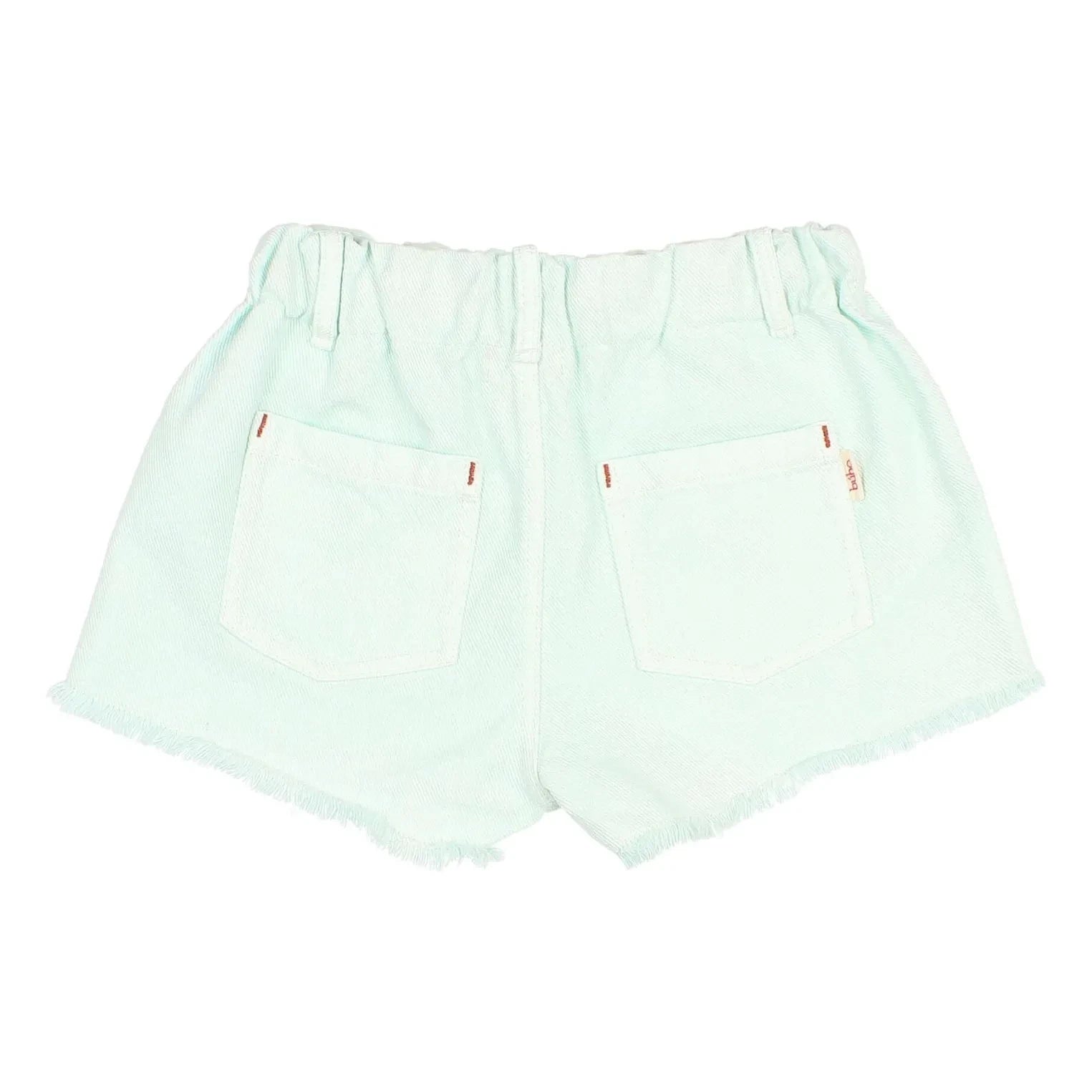 Búho - Quasten Denim Lyocell Shorts | Aqua