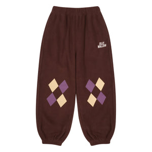 Jelly Mallow - Losanges Jogger | Braun