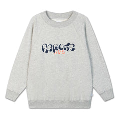 Repose AMS - Organic Cotton Logo Sweatshirt | Grau meliert