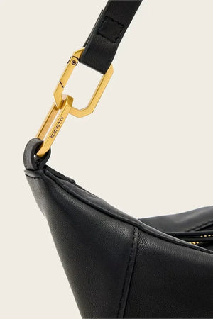 AllSaints kadın deri crossbody çanta
