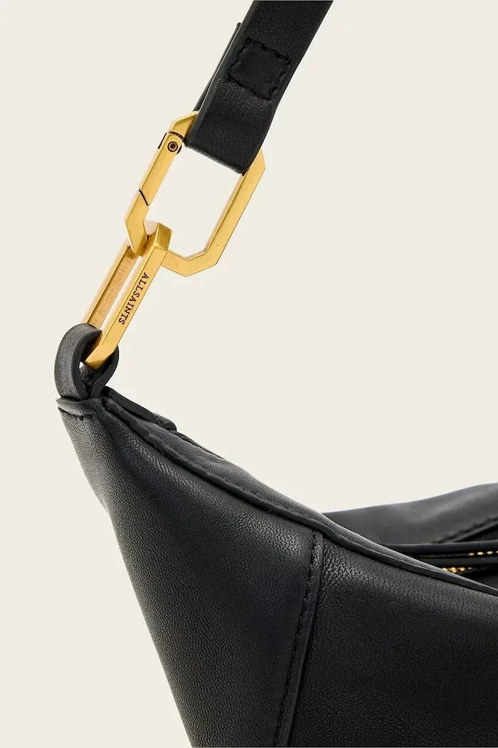 AllSaints kadın deri crossbody çanta