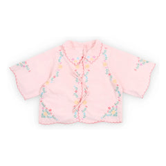 the new society - Orchidee Knotenbluse | Hellrosa
