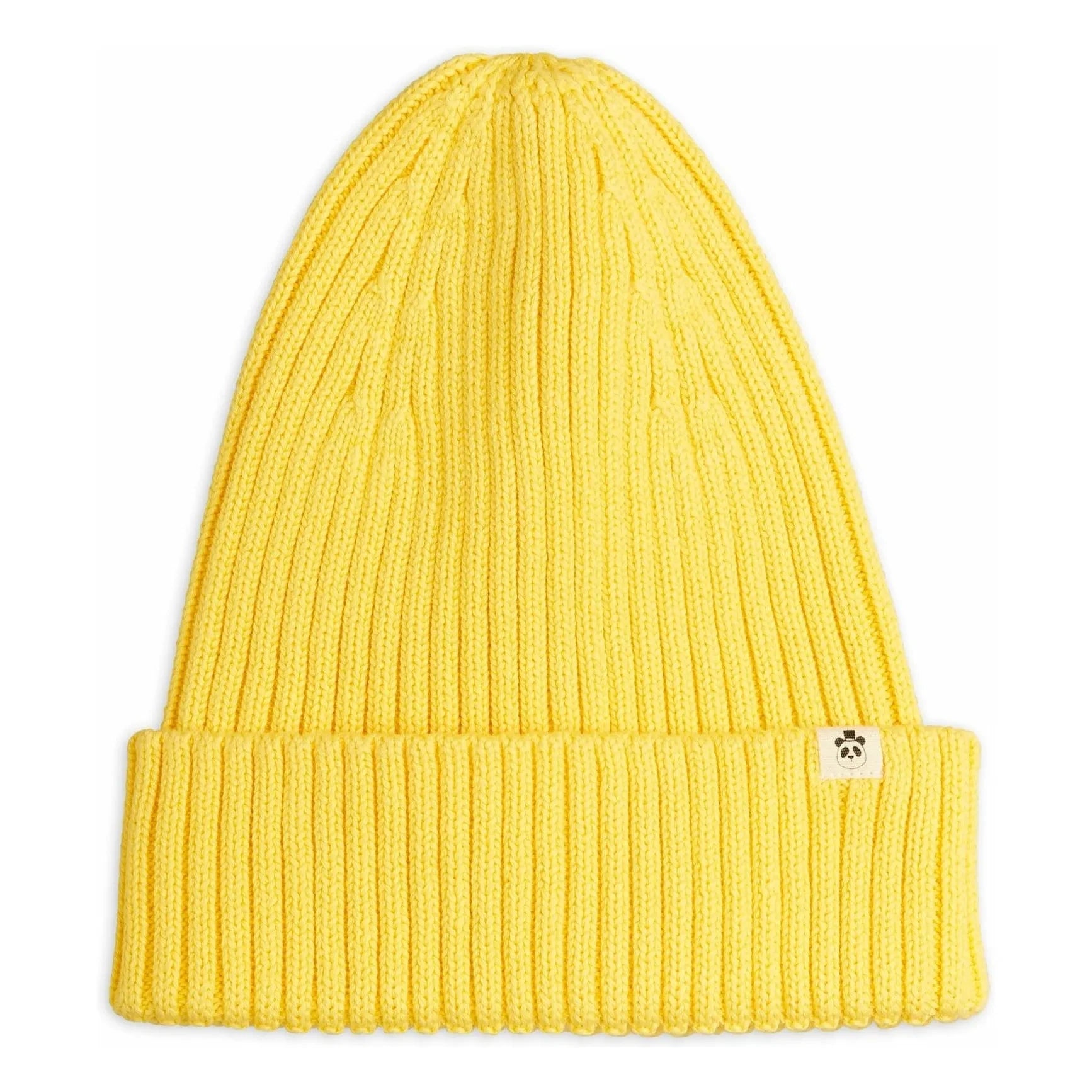 Mini Rodini - Bio-Baumwoll-Strickmütze | Gelb