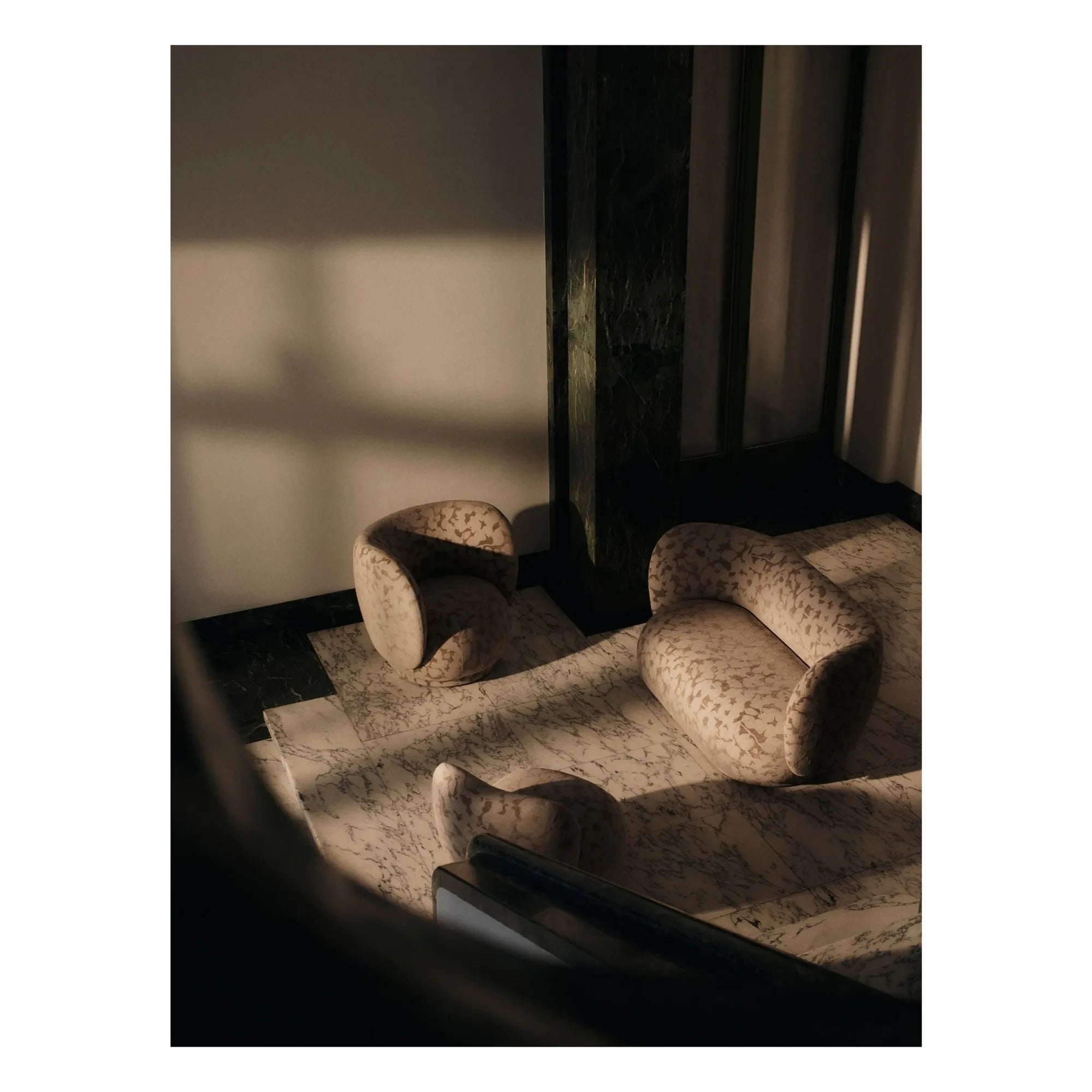 Ferm Living - Rico Piccolo Cilla Sessel | Taupe Braun
