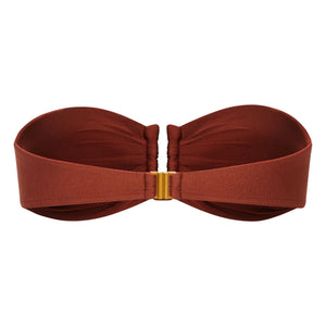 Alma Deia - Blake Bandeau Top | Terrakotta