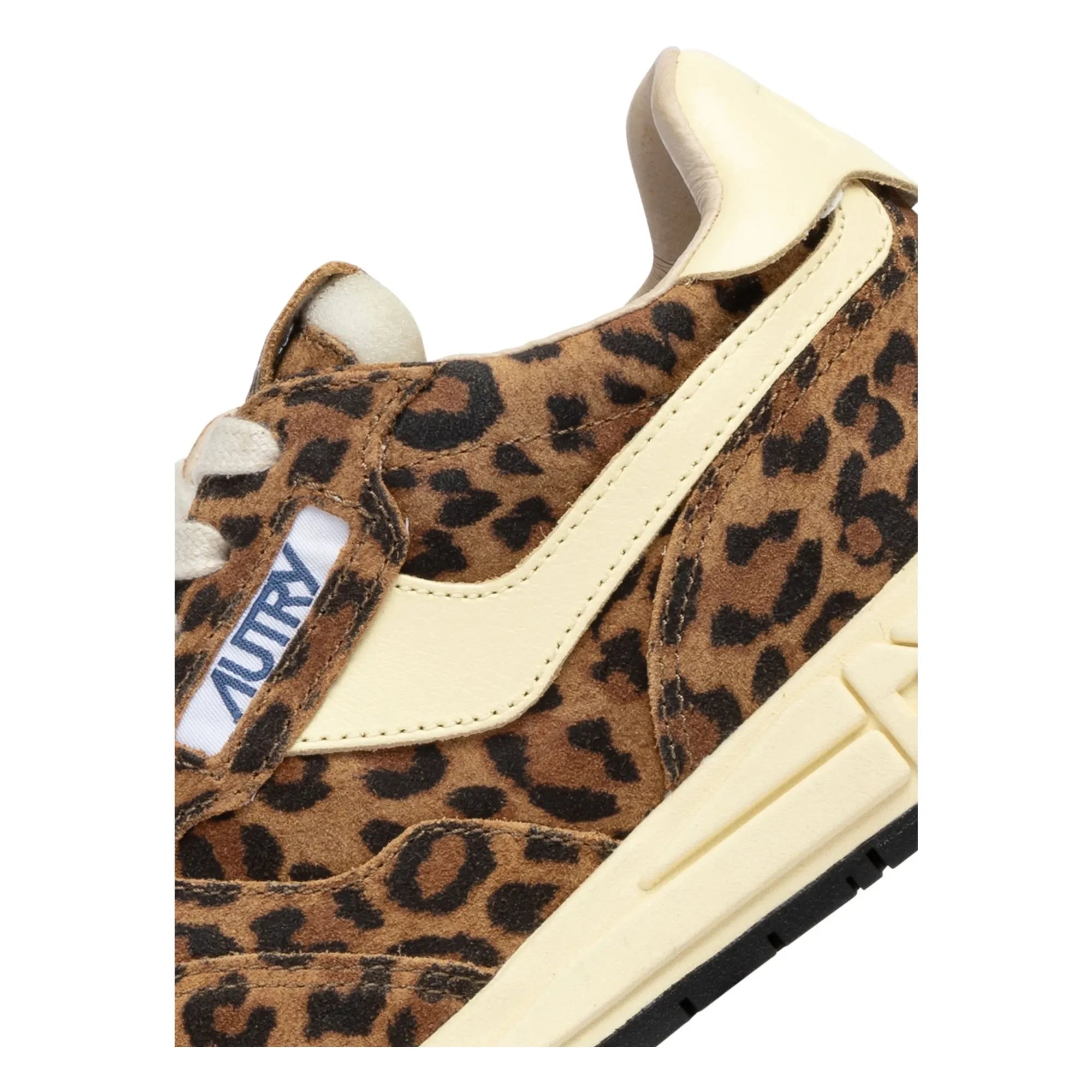 Autry - Reelwind Leopard Wildleder Sneakers | Braun