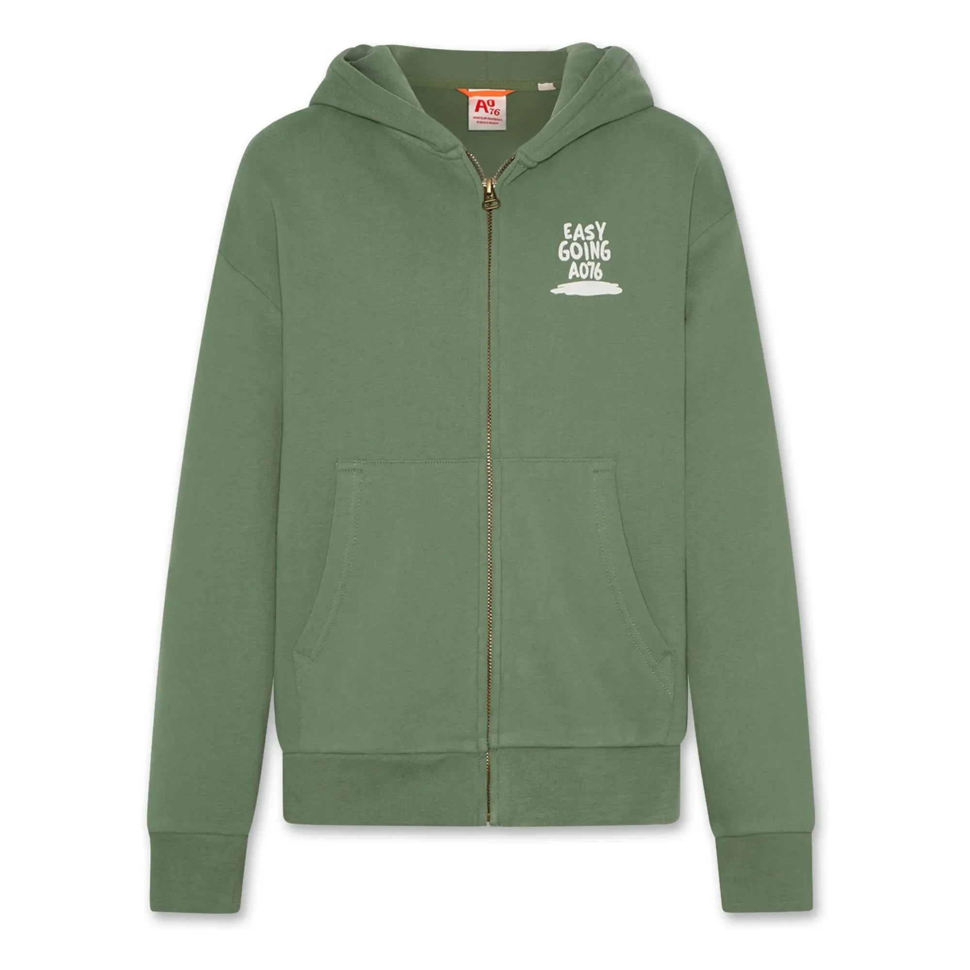 AO76 - Sweatshirt Eldo Easygoing Bio-Baumwolle | Grün