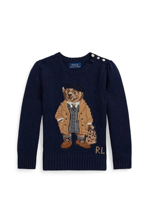 Polo Ralph Lauren Çocuk Pamuklu Kazak