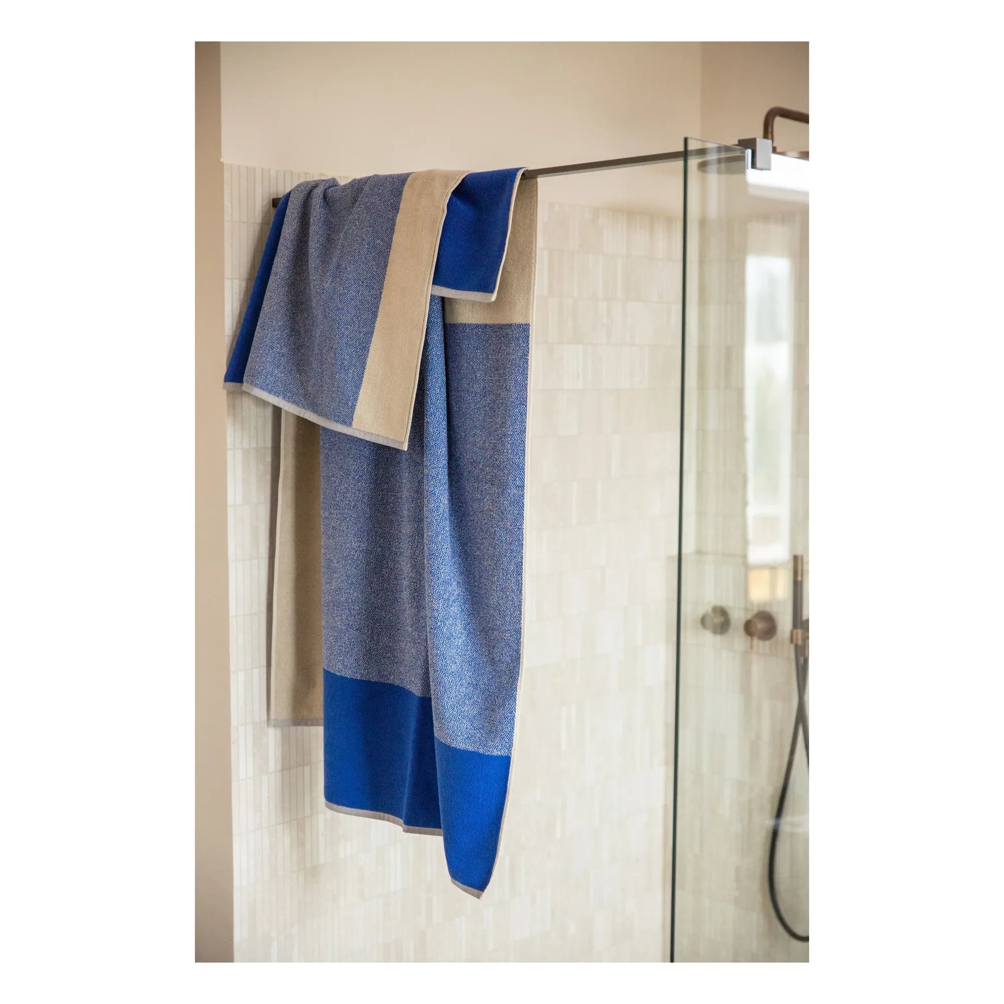 Suite 702 - Badetuch, Lex Pott - 2er-Set | Blau