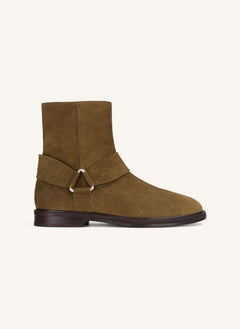 Socque Paris - Wildleder Dust Boots | Khaki