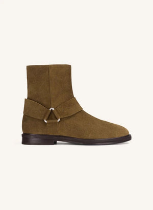 Socque Paris - Wildleder Dust Boots | Khaki