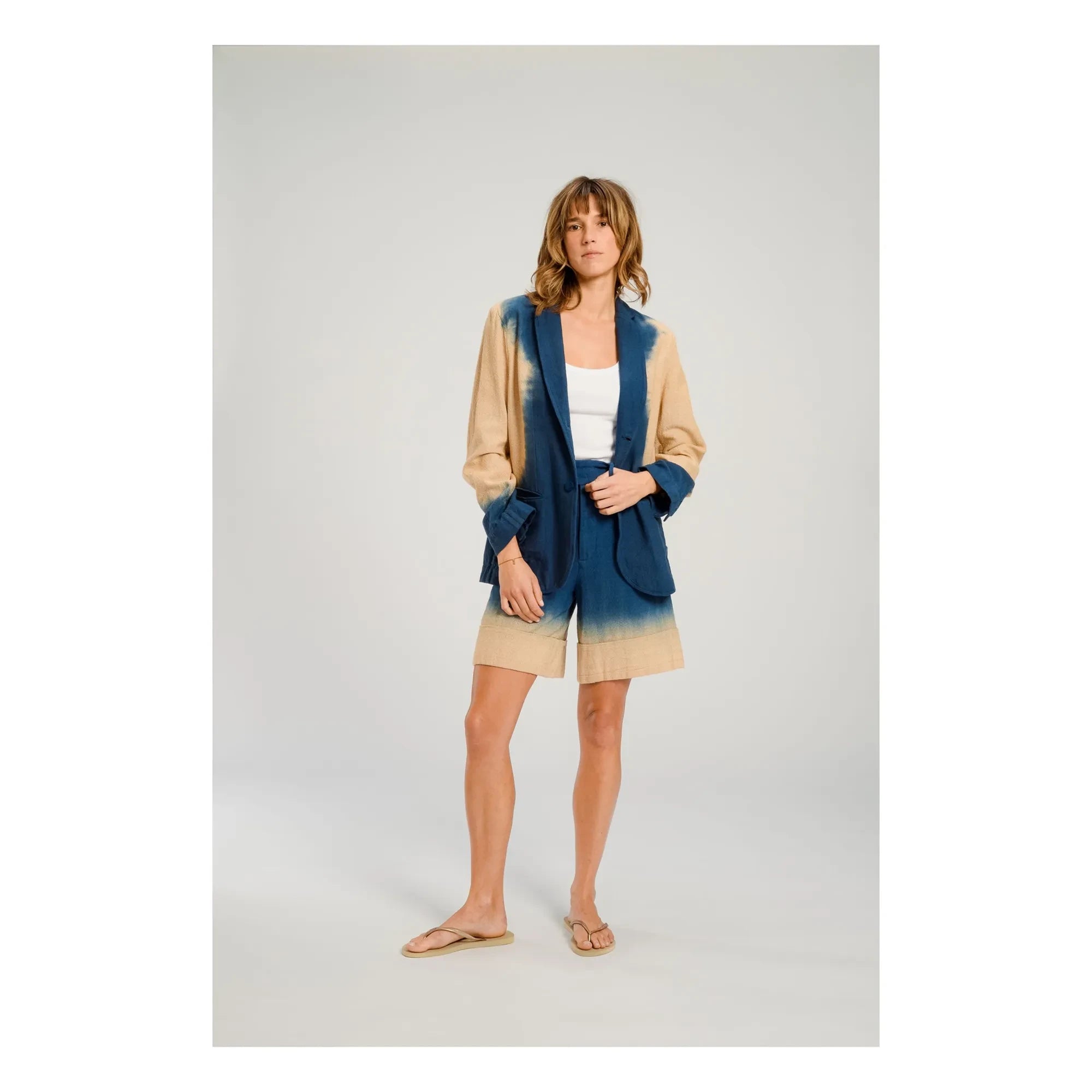 Virginie de Vinster - Bermuda Oga | Blau