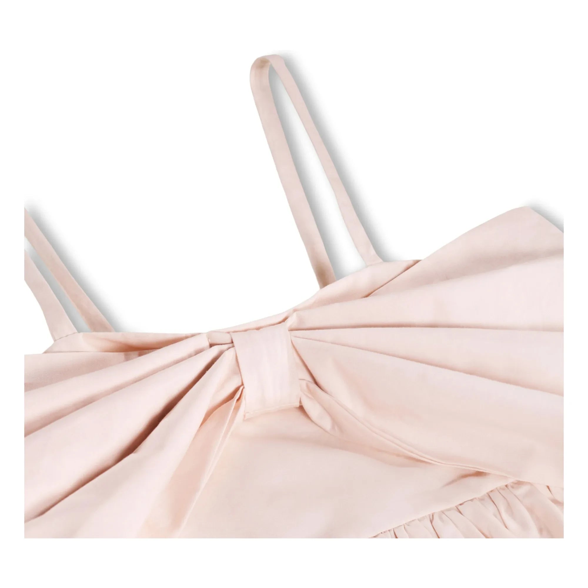 Molo - Caysi Kleid aus Bio-Baumwolle mit Schleife | Hellrosa