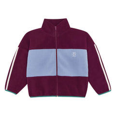 The Campamento - Renk bloklu sweatshirt | Bordo